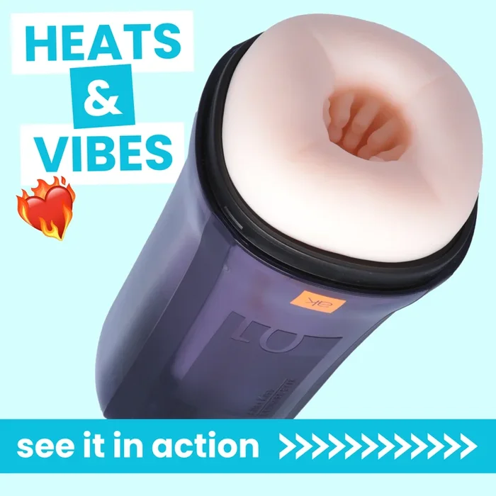 The Enchantress Vibrating & Warming Masturbator – Rechargeable with 5 Vibration Modes!