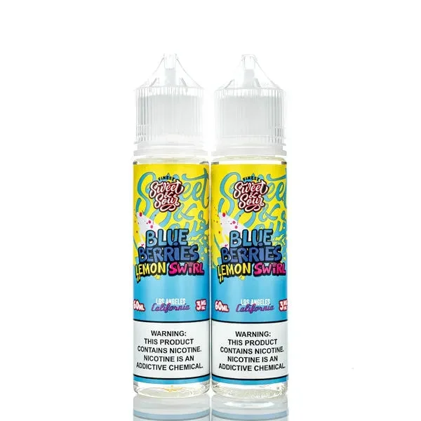 The Finest E-Liquid – Sweet & Sour – Blue Berries Lemon Swirl – 120ml