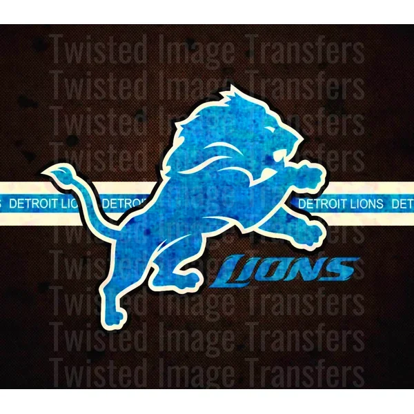 The Lions 20 oz Skinny Straight Tumbler Wrap