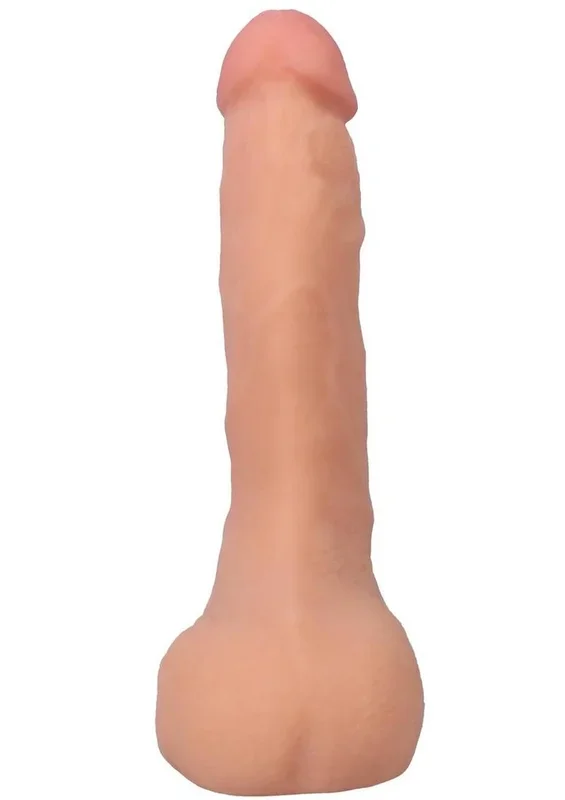 The Realistic Cock with Balls Ultraskyn Squirting with Removable Vac-U-Lock Suction Cup
