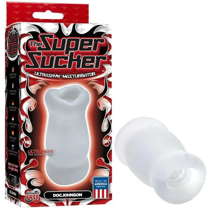 The Super Sucker UR3 Masturbator – Clear Masturbator Sleeve