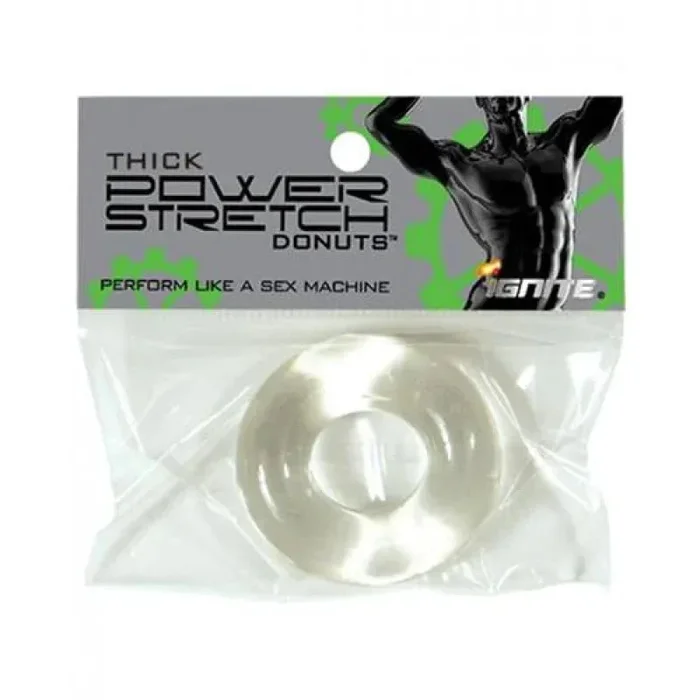 Thick Power Stretch Donuts – Clear