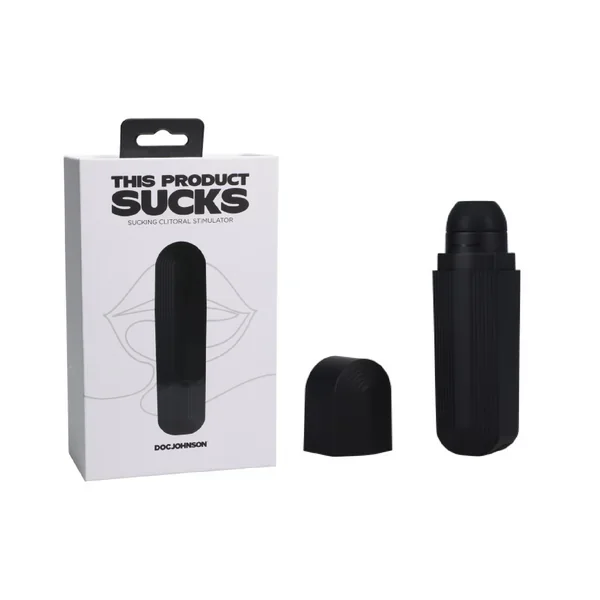 This Product Sucks – Sucking Clitoral Stimulator – Rechargeable – Black