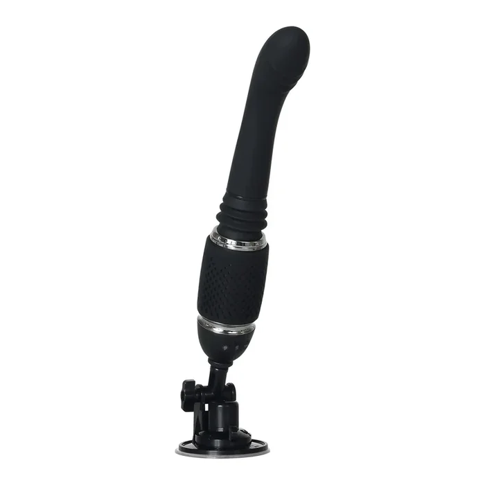 Thrust & Go Vibrator with 2 Silicone Shaft Attachments