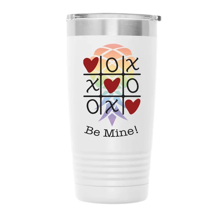 TicTacBeMine001 20oz TUMBLER – WHITE