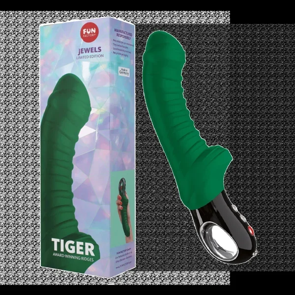 TIGER G SPOT VIBRATOR – Jewels Special Edition / Deep Green