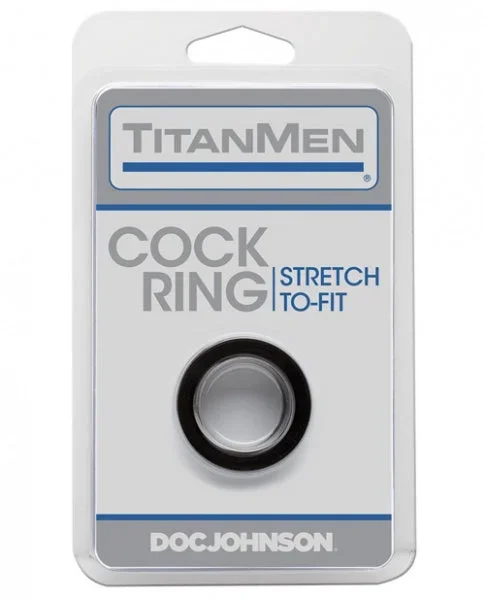 Titanmen Tools Cock Ring – Black