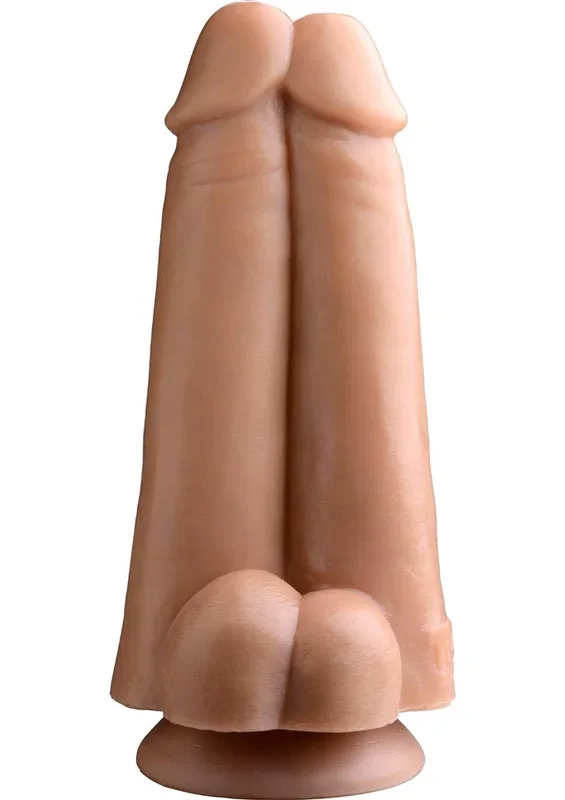 Tom of Finland Dual Dicks Dildo Lifelike Design With Collector Card