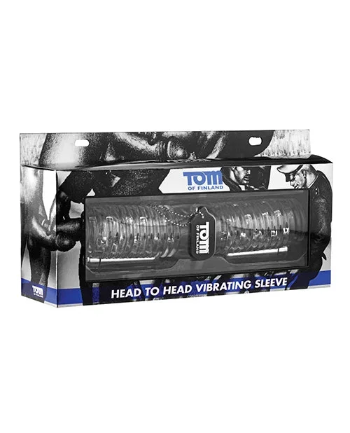 Tom of Finland Head to Head Vibrating Sleeve for Couples