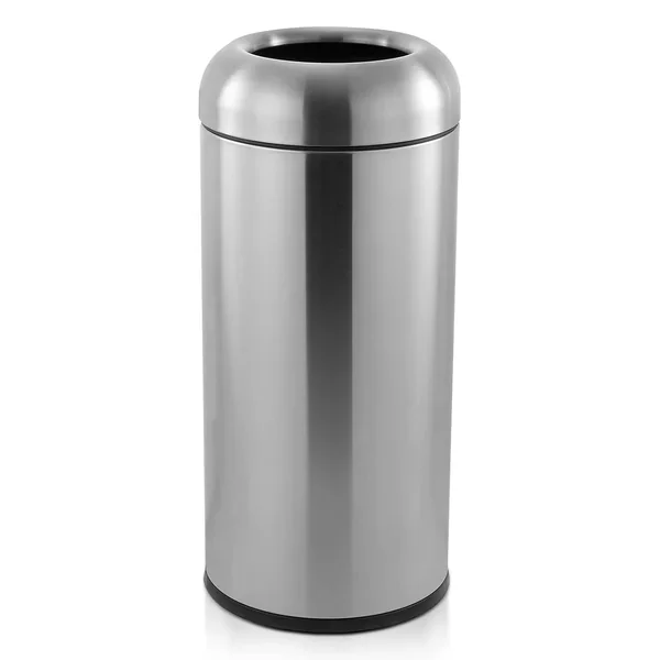 Trash Can Outdoor Indoor Garbage Enclosure, Commercial Trash Bin With Lid Open T