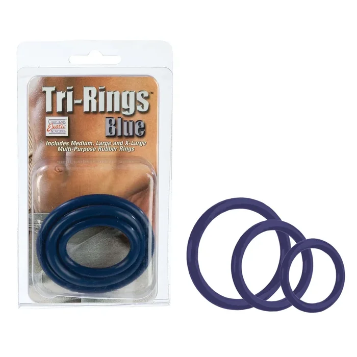 Tri-Rings Blue Set