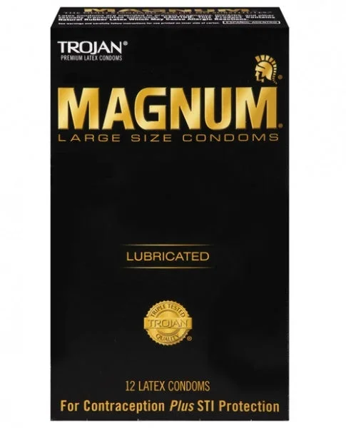 Trojan Magnum Condoms – Box of 12