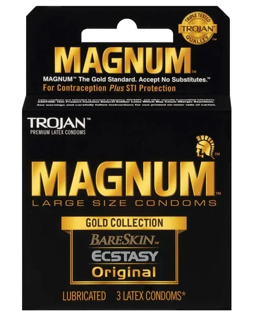 Trojan Magnum Gold Collection – Box Of 3