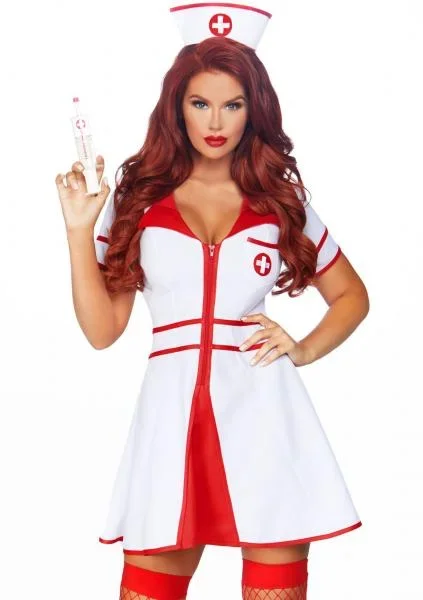 Two Piece Hospitality Honey – White/Red –