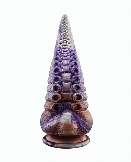 Tyrian Tentacle Shape Suction Cup Dildo – Multi Color