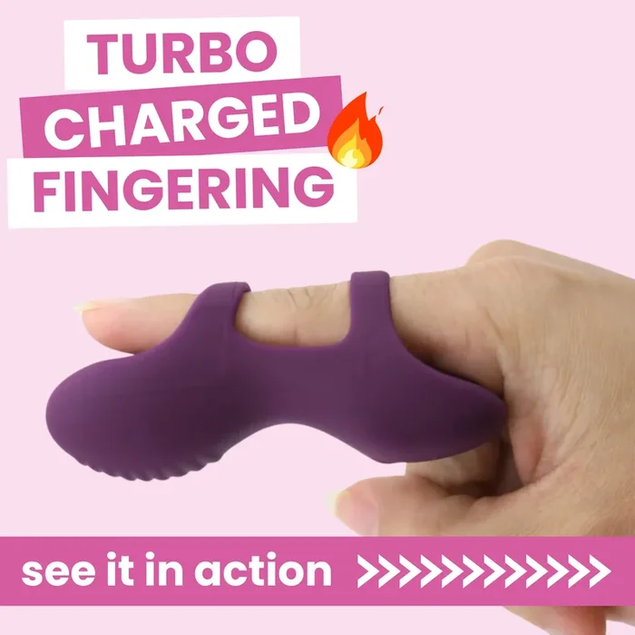 Ultra Discreet & Quiet Rechargeable Finger Vibe