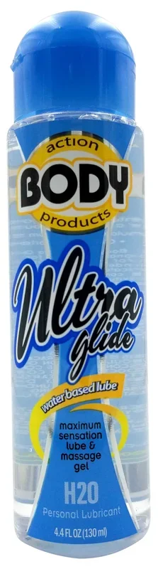 Ultra Glide Water-Based Lubricant 4.4 Oz for Sensuous Feel