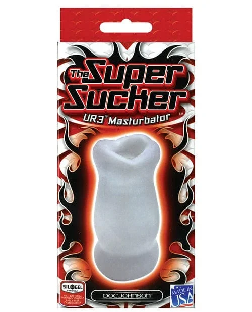 Ultraskyn Super Sucker Masturbator – Clear