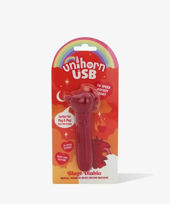Unihorn USB Bullet Blaze Diablo Massager