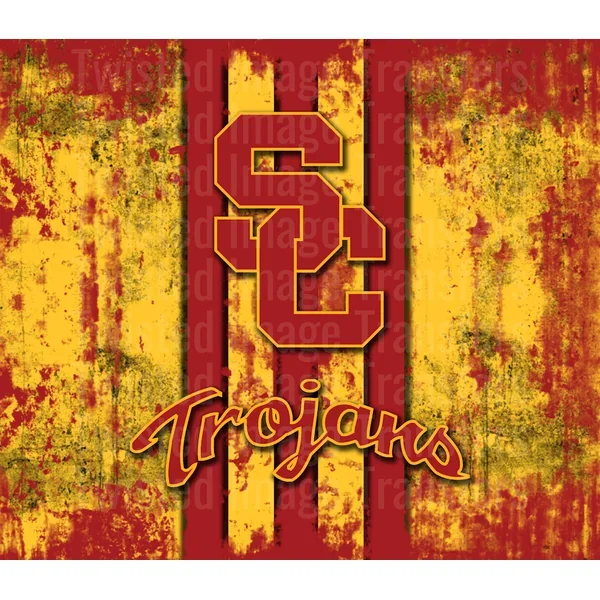USC Trojans 20 oz Skinny Straight Tumbler Wrap