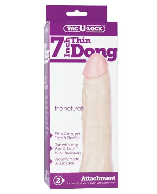 Vac-U-Lock 7″ Thin Dong – White