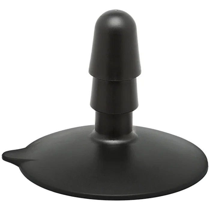 Vac-U-Lock Suction Cup Plug Black Large