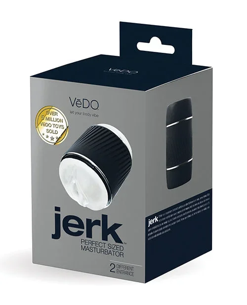 VeDO Jerk Masturbation Sleeve – Black/Clear