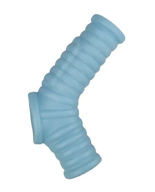 Vibrating Power Sleeve Ribbed Fit – Blue