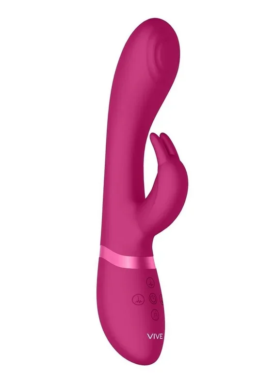 Vive Cato Pulse Wave Rechargeable Silicone G-Spot Rabbit Vibrator