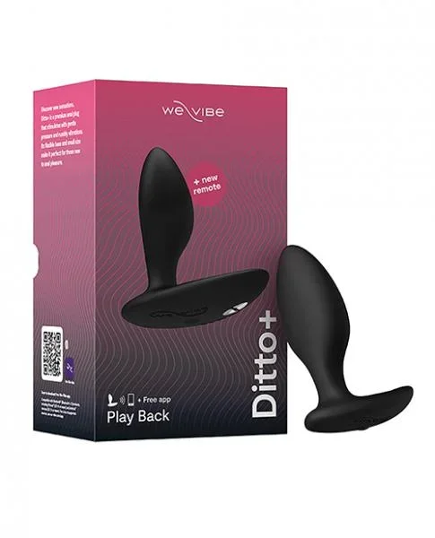 We-Vibe Ditto+ – Satin Black