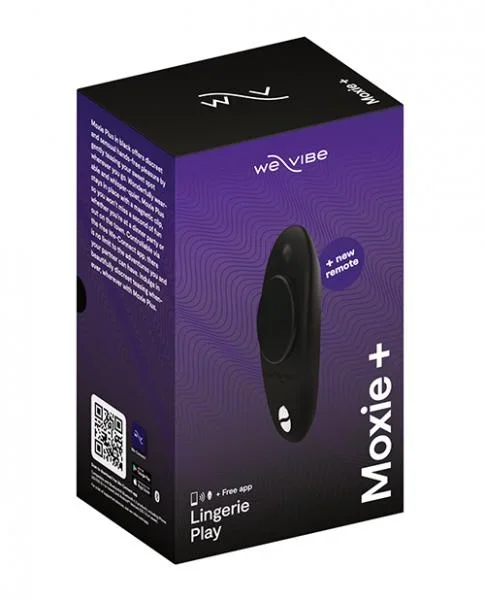 We-Vibe Moxie+ Panty Vibe – Black