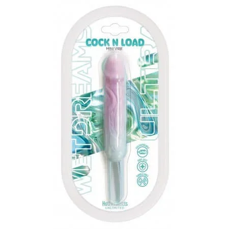 Wet Dreams Cock & Load Rechargeable Silicone Mini Vibrator – Blue
