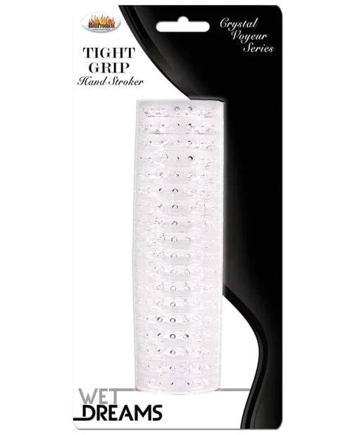 Wet Dreams Tight Grip Stroker – Clear
