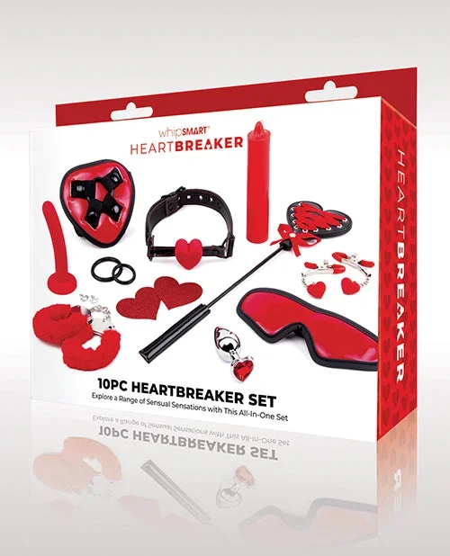 WhipSmart Heartbreaker 10 pc Set – Black/Red
