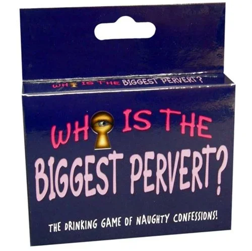 Who Is the Biggest Pervert Drinking Card Game
