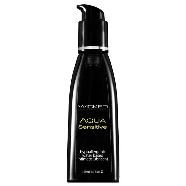 Wicked Aqua Sensitive – Water Based Lubricant – 120 ml (4 oz) Bottle