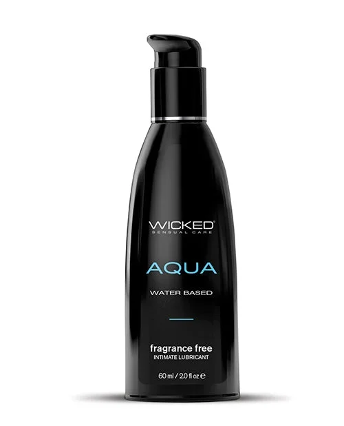 Wicked Sensual Care Aqua Waterbased Lubricant – 2 oz Fragrance Free