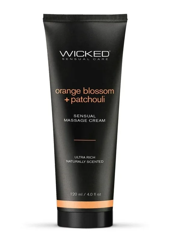 Wicked Sensual Care Orange Blossom And Patchouli Massage Cream