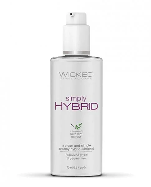 Wicked Sensual Care Simply Hybrid Lubricant – 2.3 oz