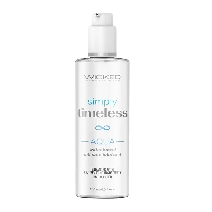 Wicked Simply Timeless Aqua 120ml Water Based Lubricant