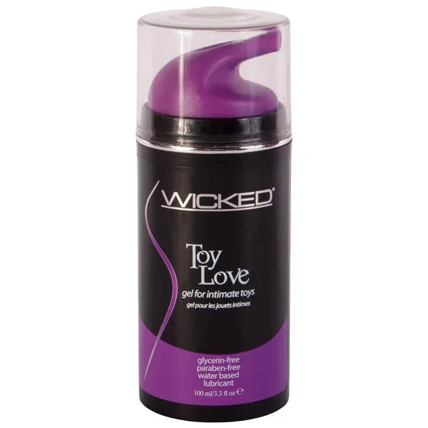 Wicked Toy Love – Glycerin Free Water Based Lubricant – 100 ml (3.3 oz) Bottle