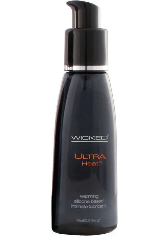 Wicked Ultra Heat Silicone Warming Lubricant 2 Oz