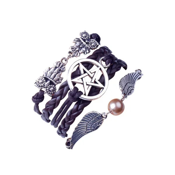 Winged Magic Owl Steampunk Bracelet