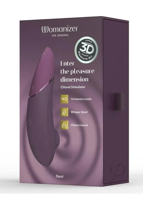 Womanizer Next Generation Dark Purple: 3D Pleasure Air & Climax Control