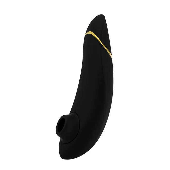 Womanizer Premium 15-function Rechargeable Sensual Stimulator with AutoPilot & Smart Silence Black And Gold