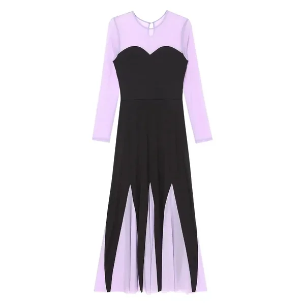 Womens Mermaid Ursula Cosplay Costume Long Sleeve A Line Maxi Dress Anime Costumes Women