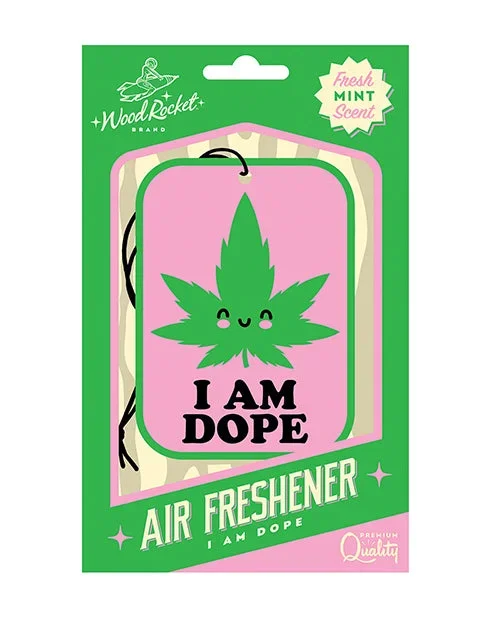 Wood Rocket “I am Dope” Air Freshener