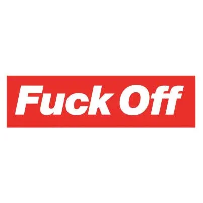 Wood Rocket Fuck Off Enamel Pin