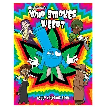 Wood Rocket Who Smokes Coloring Book