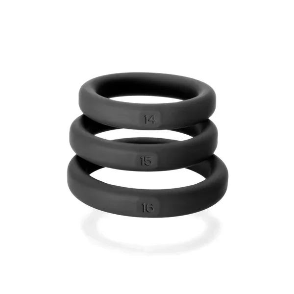 Xact- Fit 3 Premium Silicone Rings – #14, #15, #16